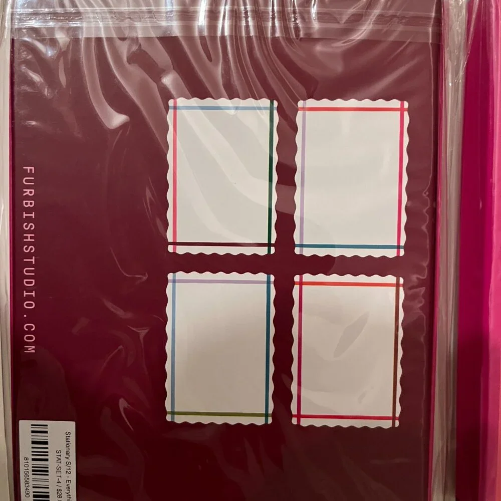 Sarcastic Note Cards (it's fine I'm fine). by Furbish (2 boxes / new)‎